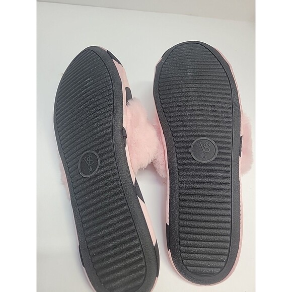 Victorias Secret Signature Satin Pink w/ Black Polka Dots Size M - Picture 5 of 12